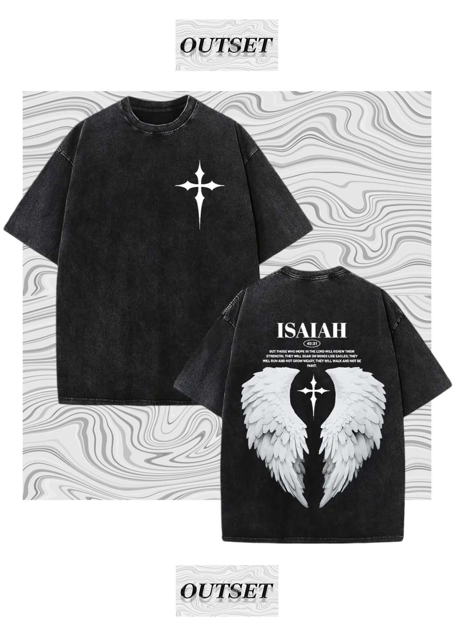 ISAIAH OUTSET WASHED TEE