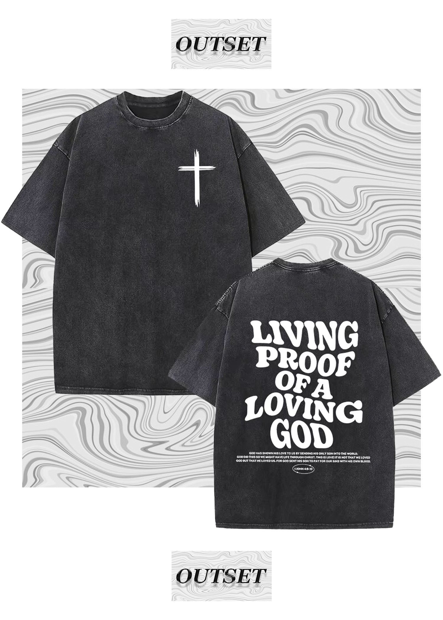 PROOF OUTSET WASHED TEE