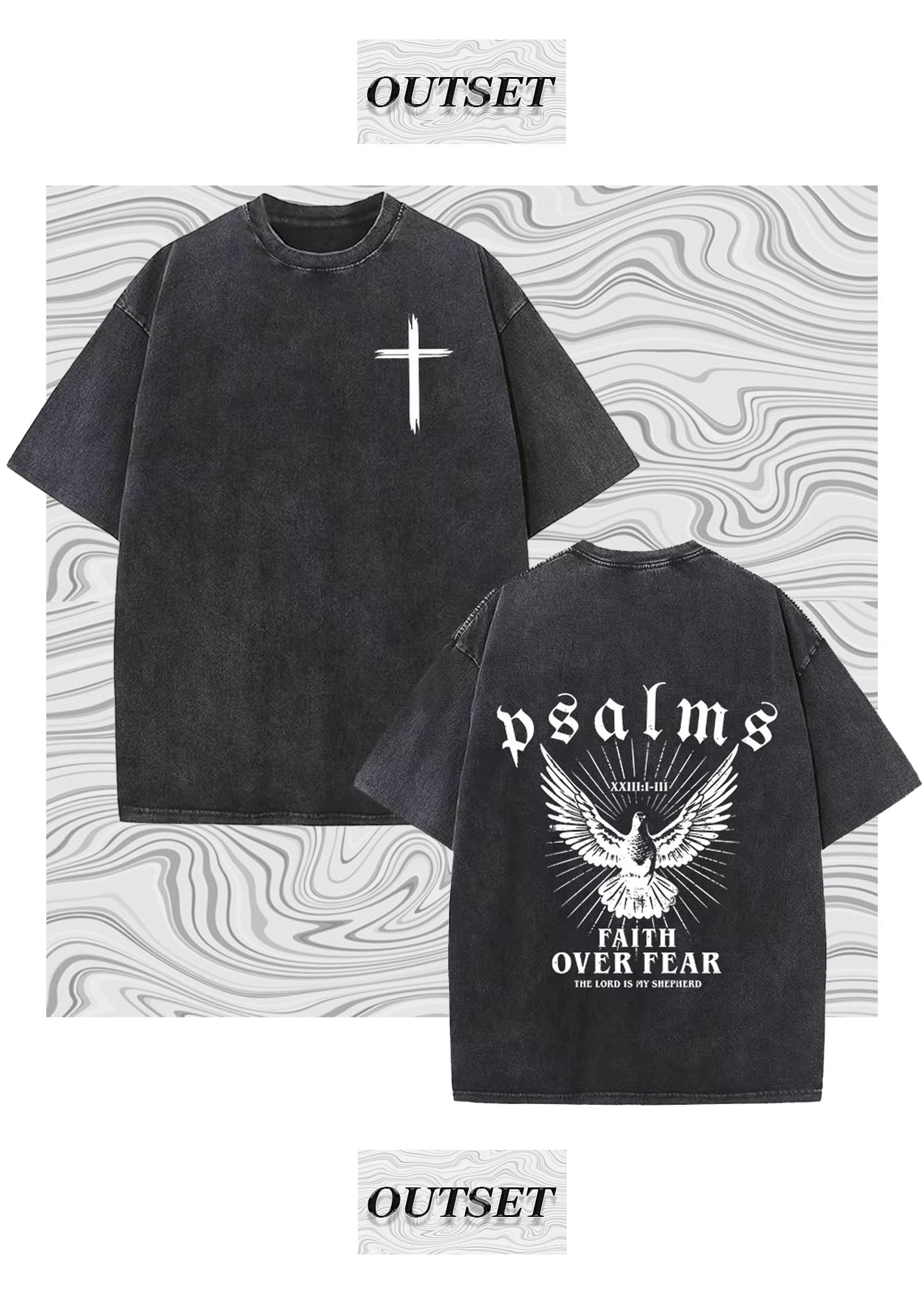 PSALMS OUTSET WASHED TEE